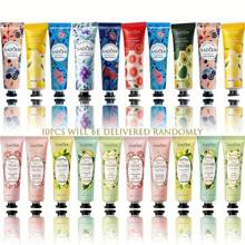 SADOER 10 Pack Hand Cream Gift Set-Plant Fragrance Lotion For Dry Cracked Hands,Body- Hand Care Moisturizing Cream Body Moisturizer Hydration Mini Hand Lotion Travel Size Bulk Mother's Day Gifts For Women