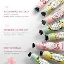 SADOER 10 Pack Hand Cream Gift Set-Plant Fragrance Lotion For Dry Cracked Hands,Body- Hand Care Moisturizing Cream Body Moisturizer Hydration Mini Hand Lotion Travel Size Bulk Mother's Day Gifts For Women