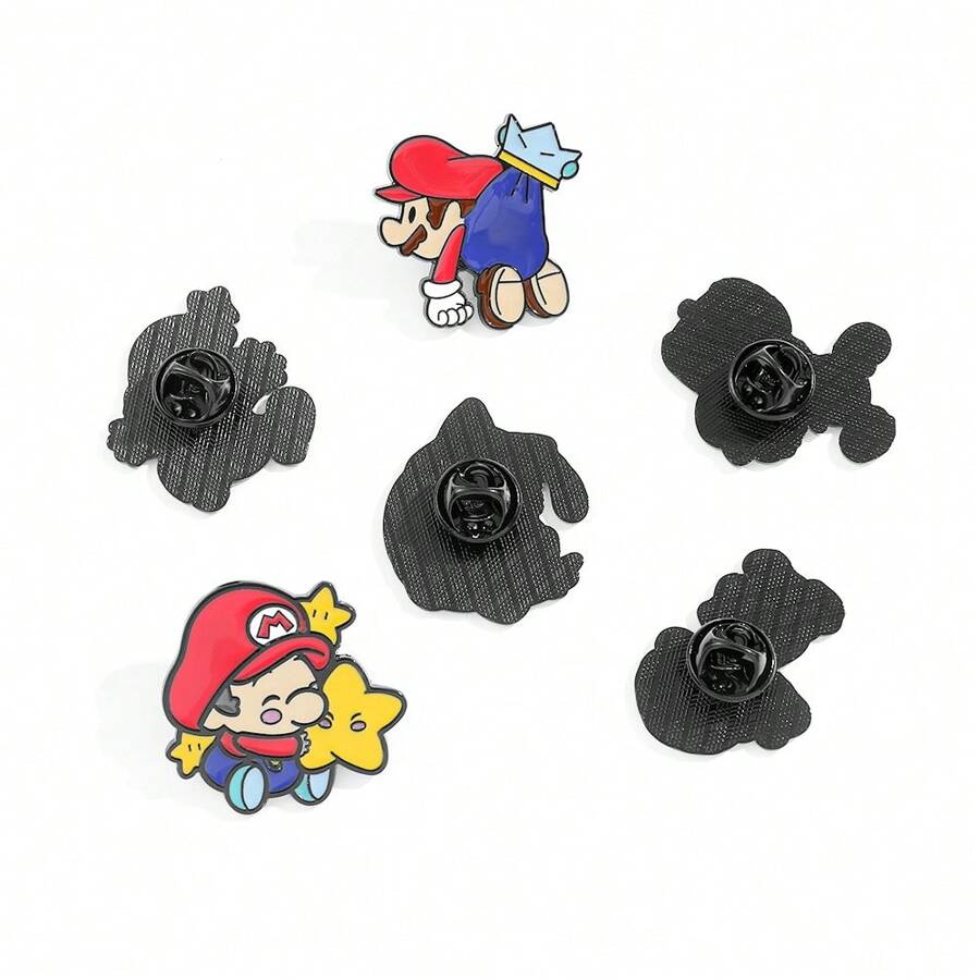 SuperMario SuperMario 6 Pcs Creative Classic Game Super Mario Bros