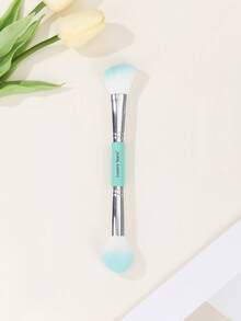 1 chiếc cọ đơn hai đầu, cọ đánh phấn phủ dạng bột, cọ tạo khối, dụng cụ làm đẹp cầm tay - Nhiều màu - Xem 10