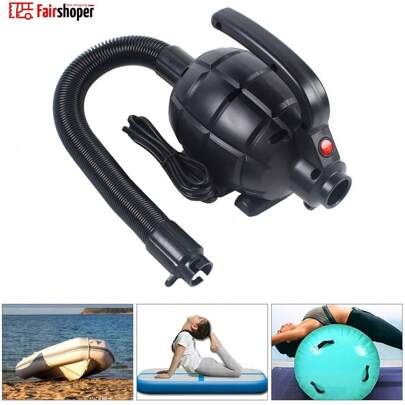 600w High-Pressure Inflator Pump Rubber Boat Inflation Storage Air Pump Home