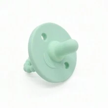 1pc Silicone Baby Pacifier, Multi-Color Available, Suitable For Baby Gripping, Christmas Gift - Multicolor - View 17