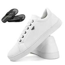 Men's Sport Thin Sneakers For Everyday Work, Gym, Walking + Flip-Flops CHEAP - 白色 - 查看 1