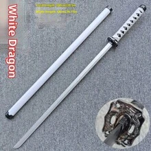 1pc Anime Sword Toy, Wooden Samurai Katana Sword With Sheath, Martial Arts Training Sword Prop, Perfect For Birthday, Christmas Gifts - Multicolor - View 7
