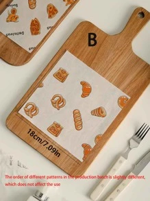 50/100张牛皮纸 烘焙纸 耐油食品包装纸 蜡纸 烘焙工具 厨房小工具 厨房配件 家用厨房用品 不同批次订单略有不同 - 彩色 - 查看 7