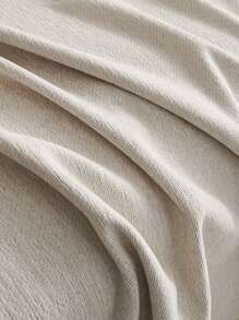 1pc Chenille Solid Color Tasseled Whole Piece Sofa Throw Cover, Anti-Scratch Anti-Dirty Non-Easy To Break, Holiday Decor, 4 Seasons Use, Machine Washable, Fits 1-4 Seat Sofa For Living Room & Bedroom