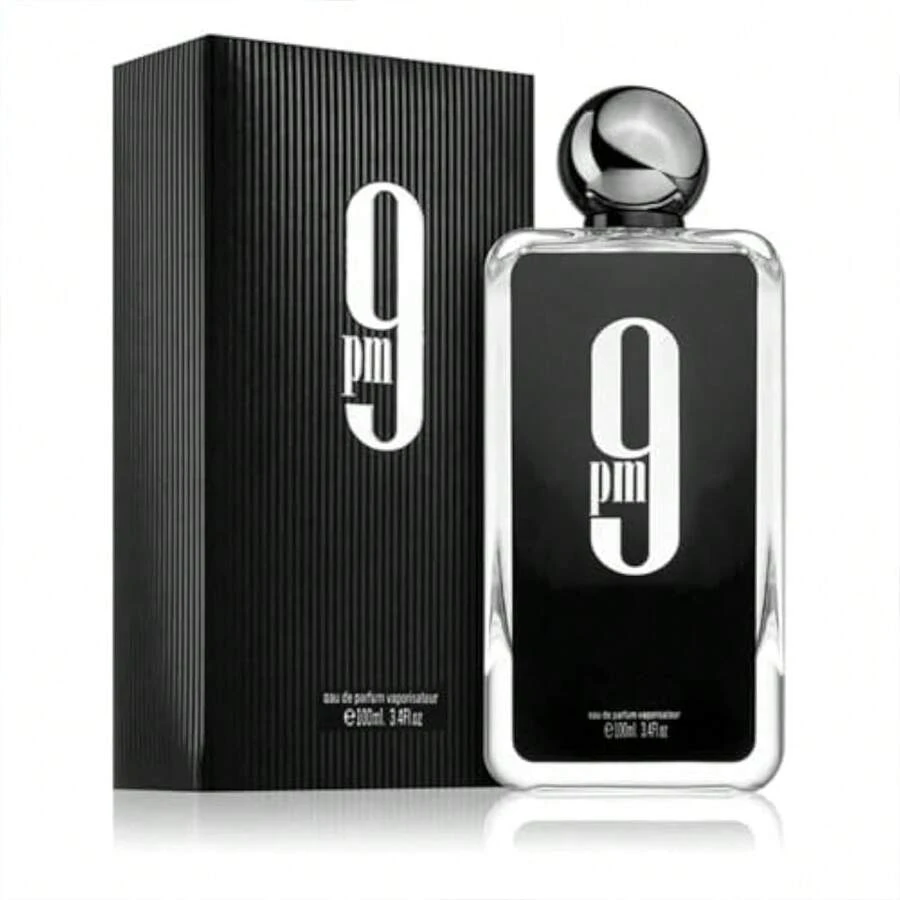 9 Pm Pour Homme Eau De Parfum Spray For Men, 3.4 Ounce