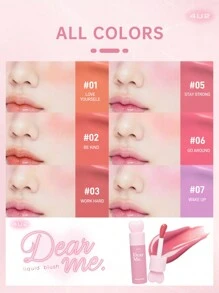 4U2 Dear Me 液体腮红 兔耳朵液体多用途腮红#05 清爽冷玫瑰粉 - #05 CLEAR COLD ROSE POWDER - 查看 4