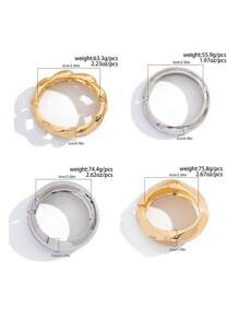 1pc Vintage Minimalist Multi-Element Asymmetrical Big Cuff Bracelet, Exaggerated Fashion Wide Face Adjustable Wrist Open Cuff Bracelet For Women, High-Quality Dual-Sided Spring Bracelet, Multi-Functional Stackable Jewelry, Suitable For Daily Decoration, Party And Banquet Jewelry, Holiday Gift Jewelry