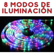 Led Hose 100 Meters Multicolor Lights Waterproof 8 Modes Premium Quality - US A Type Plug(110-127V) - View 8