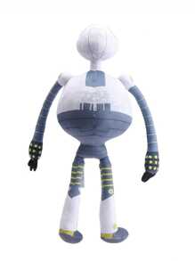 Wild Robot Plush Toy: Soft Roz Robot Plush - Perfect Gift For Friends, Suitable For Children The Ideal Birthday And Christmas Gift For Kids,Robot,Robot Toy,Roblox - Multicolor - View 6