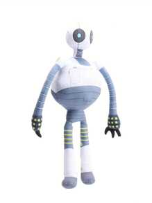 Wild Robot Plush Toy: Soft Roz Robot Plush - Perfect Gift For Friends, Suitable For Children The Ideal Birthday And Christmas Gift For Kids,Robot,Robot Toy,Roblox - Multicolor - View 5