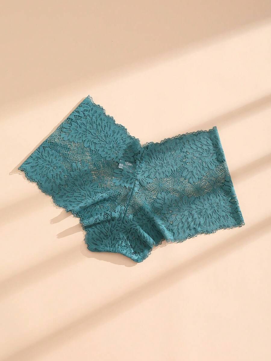 5 PCS Women's Sexy Lace Panties Tummy Control &Butt Lifter Stretch