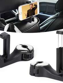 Universal Car Hook Mobile Phone Holder Headrest Organizer - 隨機顏色掛鉤(2個) - 查看 3