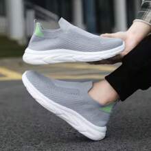 Zapatos Mujer Comodos para Caminar - Diseño Ergonómico, Superficie de Punto Zapatillas Deportivas de Mujer Ligeras Transpirables de Malla para Correr y Tenis