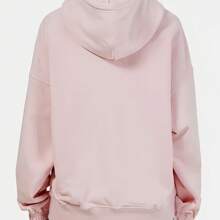 Puma Sportswear Casual Knit Graphic Print Hoodie Sweatshirt
