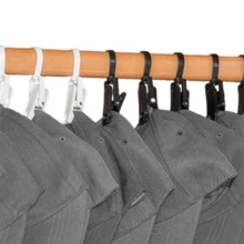 1PC Móc xoay hình bạch tuộc nhà bếp màu ngẫu nhiên, giá treo tường đa năng không thủng, chất liệu Viscose, không cần đinh, móc treo thìa chắc chắn - Kẹp nhựa đa năng - Xem 3