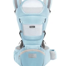 D&L Backpacks Kangaroo Baby Carrier Ergonomic 3-In-1 Carrier - Mint Blue - View 4