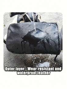 1 Par de Cubiertas calefactadas para Empuñaduras de Motocicleta, Guantes impermeables y a prueba de viento gruesos y cálidos de PU para Motocicleta con Forro (El color y el estilo de las correas y el forro son aleatorios)