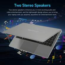 Auusda Laptop A146G With 8GB LPDDR4 256/512GB SSD, Intel Celeron J4125 Up To 2.5GHz, 14.1 Inch 1920 X 1080 IPS, Webcam, Mini HD, USB-A X 2, Micro SD Card Slot, Windows 11 Pro, Expandable Storage