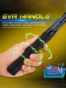 SOUGAYILANG New Carbon-Fiber Telescopic Fishing Rod 1.8M/2.1M/2.4M Spinning/Casting Fishing Rod With EVA Handle Ultralight Fishing Rod For Freshwater Fishing