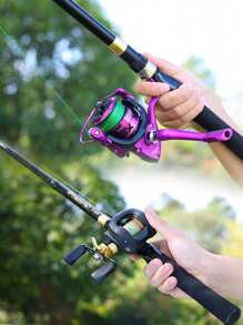 SOUGAYILANG New Carbon-Fiber Telescopic Fishing Rod 1.8M/2.1M/2.4M Spinning/Casting Fishing Rod With EVA Handle Ultralight Fishing Rod For Freshwater Fishing