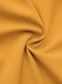 Fashionable Women Casual Button Shirt - Yellow - View 4