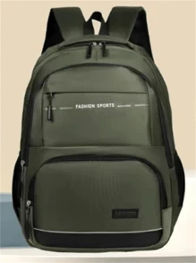 Fashion Men's And Women's Backpacks For All Seasons For Travel And School-3148 - 綠色 - 查看 1