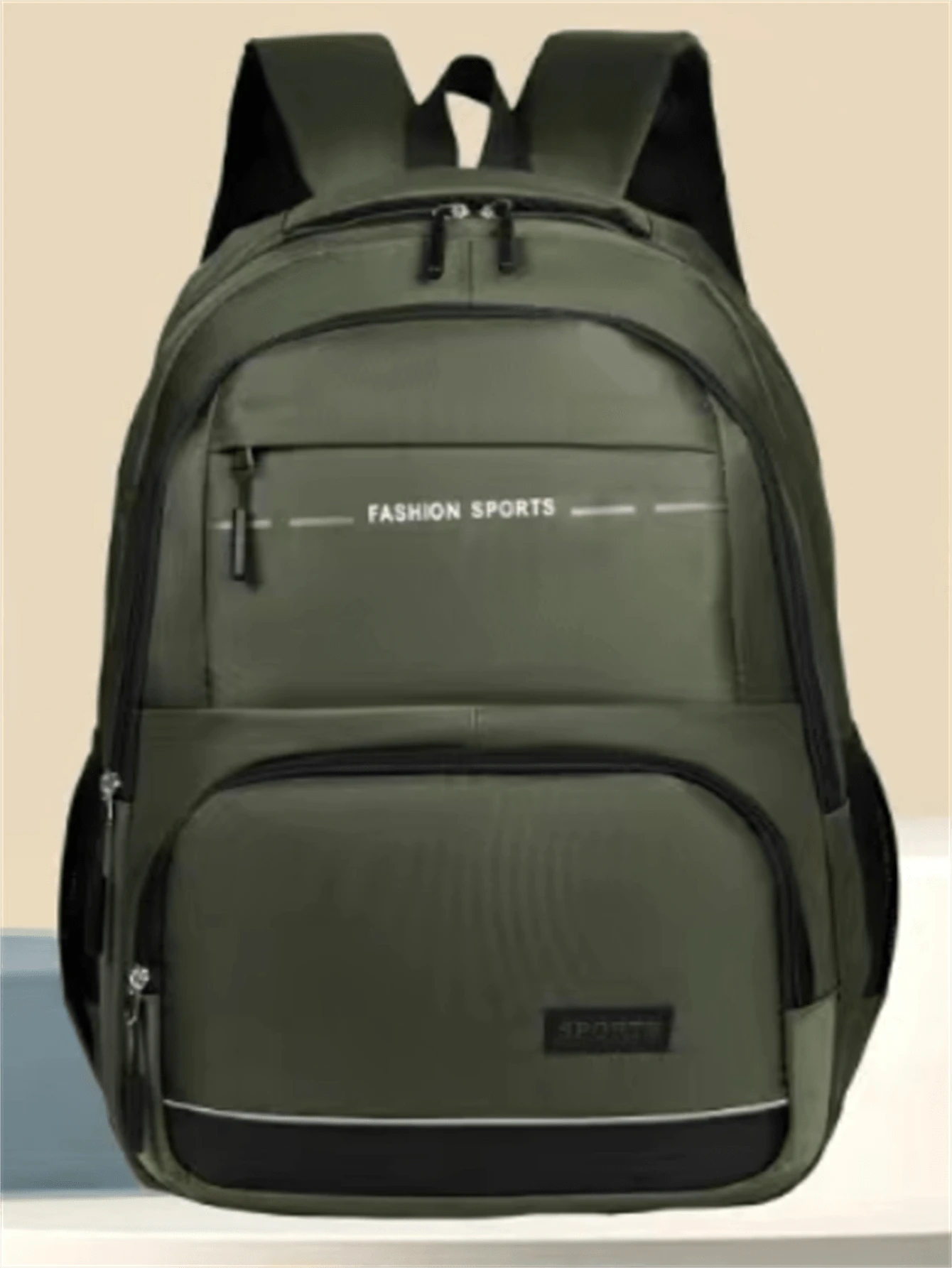 Fashion Men's And Women's Backpacks For All Seasons For Travel And School-3148 - 綠色 - 查看 1