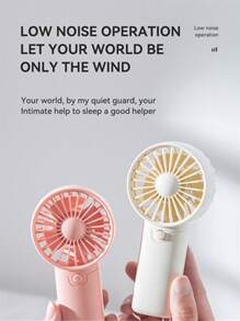 MEET SUN 1个+迷你风扇+手持+带腕带夏季便携式迷你风扇+需自行安装AAA电池+1档风速+静音AAA电池迷你风扇（不含电池）+1个+手持+便携式带腕带+需自行安装AAA电池+1档风速+静音+定妆喷雾+迷你手持风扇，电池供电睫毛烘干风扇，个人手持风扇，夏季必备，一键开/关，适用于办公室、汽车、学校、海滩、露营、购物等场合。 - 白色 - 查看 5