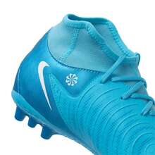 Nike 幻影月神 II Academy AG 足球鞋 FJ2585-400 - 怒火藍/白 - 查看 4