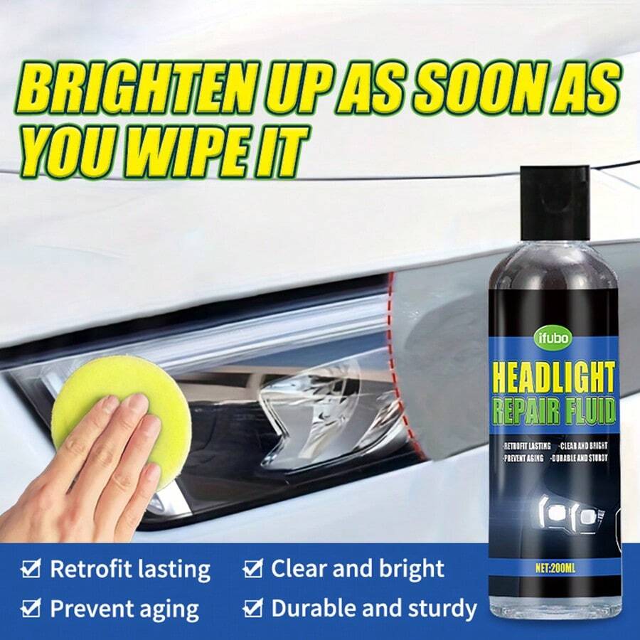 Headlight Repair Kit, Headlight Lens Scratch Repair, Headlight