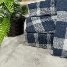 Kit 10 Large Plaid Floor Cloth Double Bag For Cleaning - 棋 - 查看 2