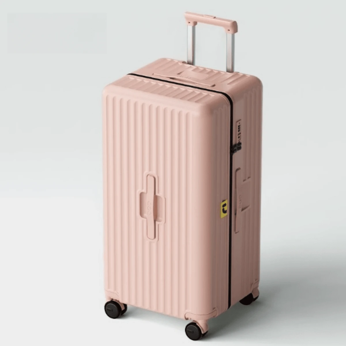 20 Inch Functional Boarding Case, Portable Suitcase With Cup Holder, Luggage With Password Lock Functional Travel Trolley Case, Boarding Case & Luggage With Cup HolderHook, Large Capacity Spinner Wheel Suitcase Luggage For Boys Girls, NTAS Password Lock,In Password Lock Trolley Case, Ideal Choice For Gifts Travel Suitcase Suitcases Suit Case Travel Luggage Waterproof Carry On Suitcase Carry On Hand Luggage Pink Summer - Pink - View 1