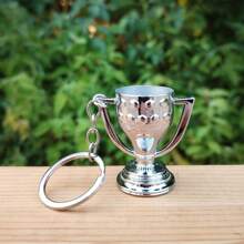 Football Trophy Keychain, Fashion Zinc Alloy Streetwear Gift Souvenir School Car Accessories Cute Goth Y2k - Bright Colors - View 9