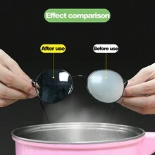 Jednorazowe chusteczki przeciwmgielne do okularów, 10/50/100 sztuk, wstępnie nawilżone chusteczki czyszczące, chusteczki do czyszczenia soczewek okularów, okularów przeciwsłonecznych, gogli, ekranów, telefonów, indywidualnie pakowane chusteczki do czyszczenia okularów - Wielokolorowe - Zobacz 6