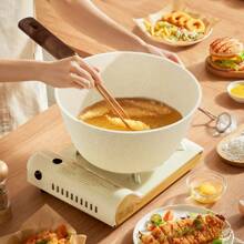 Chảo chống dính Stockpot Rice White Chảo nấu ăn Stockpot Chảo rán Nhà bếp NỒI Dùng cho nhiều loại bếp Nhôm đúc dày Lớp phủ chống dính Stockpot Dễ vệ sinh Chống dính Có thể chiên hoặc nấu trong một nồi Đa năng Thích hợp cho gia đình sử dụng Có thể sử dụng trên mọi loại bếp Luộc hải sản - Xem 6