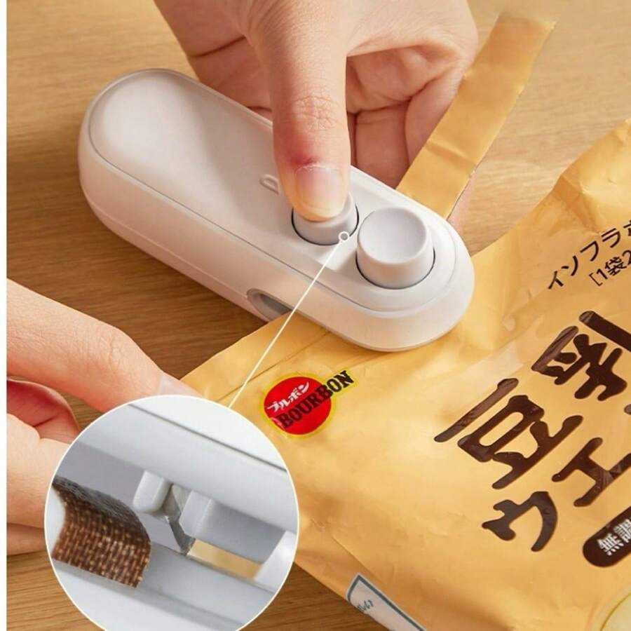 Mini Rechargeable Packaging Sealing Machine Quality Sealed Products - LUNALU - Ngẫu nhiên - Xem 1