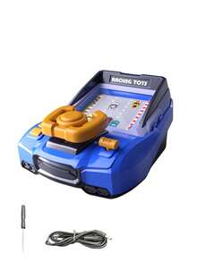 1pc Trò chơi phiêu lưu vượt chướng ngại vật vô lăng máy chơi game để bàn, đồ chơi mô phỏng lái xe thư giãn trốn tránh - Nhiều màu - Xem 9