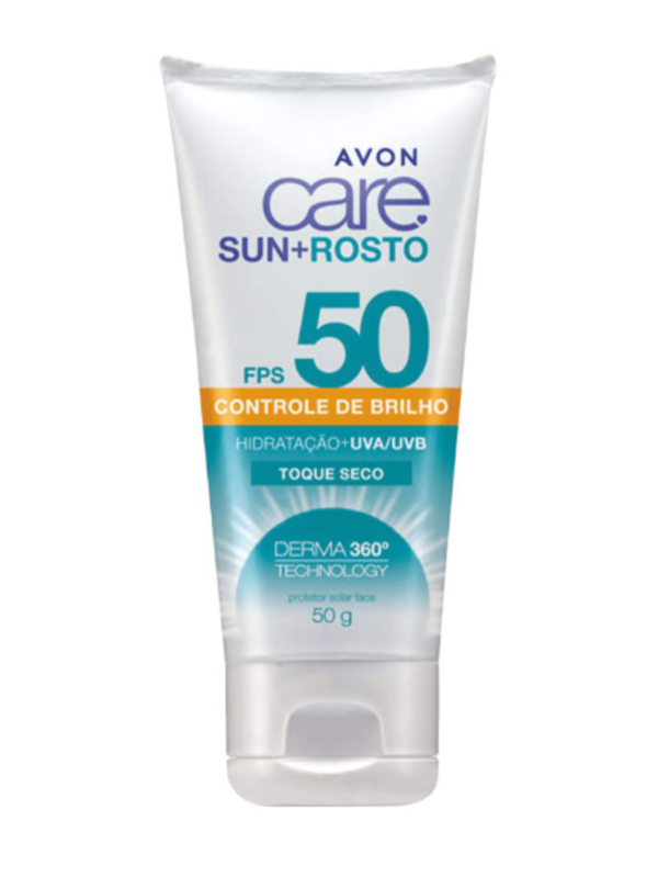 Protetor Solar Care Sun Rosto Controle De Brilho FPS 50 40g