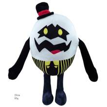 1pc Cross-Border New Hazbin Hotel Villain Plush Doll Gift, Hellish Hotel Joker Soft Doll (Color May Vary, Actual Item Prevails) - Multicolor - View 22