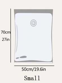 1pc Transparent Large Air Vacuum Bag, Plain Clothes Storage Bag For Household Decorations Autumn Decor Festival Decor Room Decor Home Decor Fall Decor Bedroom Decor