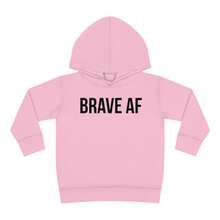 Brave AF Toddler Pullover Fleece Hoodie - 粉色 - 查看 1