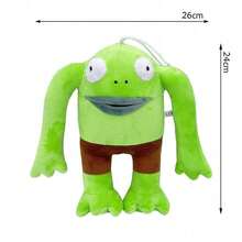 1 pieza Nuevo muñeco de peluche de Smiling Friends, estilo muñeco de caballero rana de entrega aleatoria - Multicolor - Ver 12