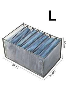 1/4pcs Mesh Division Underwear Underwear Storage Box Clothing Division Storage Box Household Foldable Portable Storage Basket