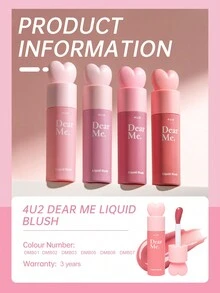 4U2 Dear Me Liquid Blush Bunny Ears Liquid Multi-Use Blush#03 SUMMER ICED GRAPEFRUIT - #03 SUMMER ICED GRAPEFRUIT - 查看 9