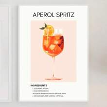 1pc Tối giản Cổ điển Cocktail Nước ép Rượu Đồ uống Poster Và Bản in Canvas In Nghệ thuật Treo tường Hình ảnh Cho Nhà bếp Quầy bar Trang trí Không có Khung - Nhiều màu - Xem 38