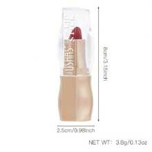 12-Color Romantic Matte Lipstick Collection - Highly Pigmented, Long-Lasting, Waterproof & Hydrating - Perfect Nude Shades For All-Day Wear -Perfect Gift - #12 - 查看 5