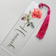 Custom Birth Flower Bookmark, Personalized Floral Bookmark For Women, Acrylic Bookmark Gift, Name Bookmark, Aesthetic Bookmark With Tassel,Ornamental,Multi-Functional,Reusable,Colorful,Vintage,Cute,Cartoon,Modern,Kawaii,Custom,Personalized,Unique,Customized,Custom Stickers Personalized,Ideal Gifts For Him,Ideal Gifts For Her,Boyfriend,Girlfriend,Family,Friends,Children,Middle School Students,High School Senior High School Students,College Students,University Students,Freshman,Sophomore,Underclassmen,Multi-Functional,Ornamental,Reusable,Modern,Colorful,Cute,Vintage,Cartoon,Kawaii,Custom,Personalized,Unique,Customized,Workers,Clients,Students,For Business/Work/Office,For School
