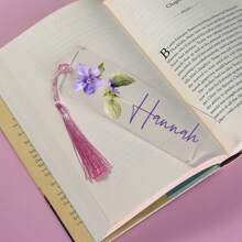 Custom Birth Flower Bookmark, Personalized Floral Bookmark For Women, Acrylic Bookmark Gift, Name Bookmark, Aesthetic Bookmark With Tassel,Ornamental,Multi-Functional,Reusable,Colorful,Vintage,Cute,Cartoon,Modern,Kawaii,Custom,Personalized,Unique,Customized,Custom Stickers Personalized,Ideal Gifts For Him,Ideal Gifts For Her,Boyfriend,Girlfriend,Family,Friends,Children,Middle School Students,High School Senior High School Students,College Students,University Students,Freshman,Sophomore,Underclassmen,Multi-Functional,Ornamental,Reusable,Modern,Colorful,Cute,Vintage,Cartoon,Kawaii,Custom,Personalized,Unique,Customized,Workers,Clients,Students,For Business/Work/Office,For School